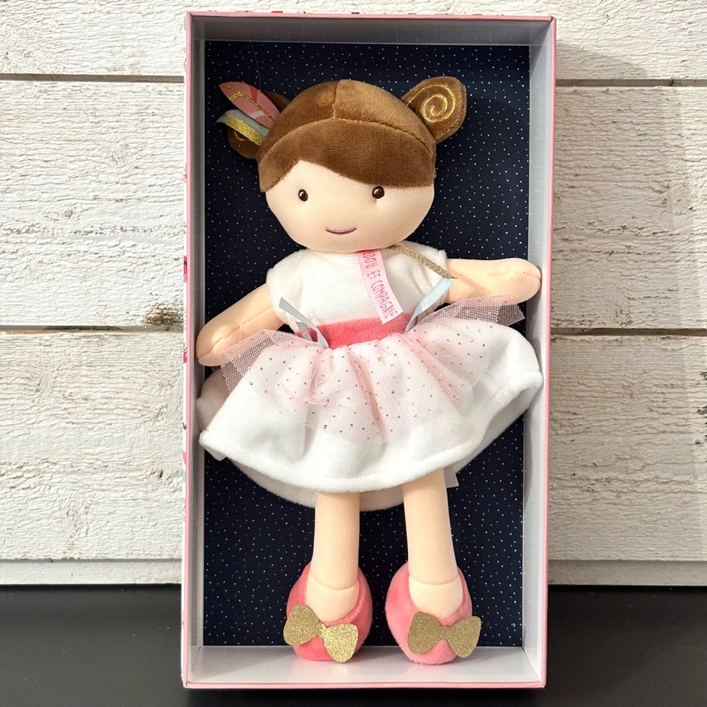 JoliJou Paris Demoiselle Princess Ombelline Soft Doll Doudou‎ et Compagnie NEW